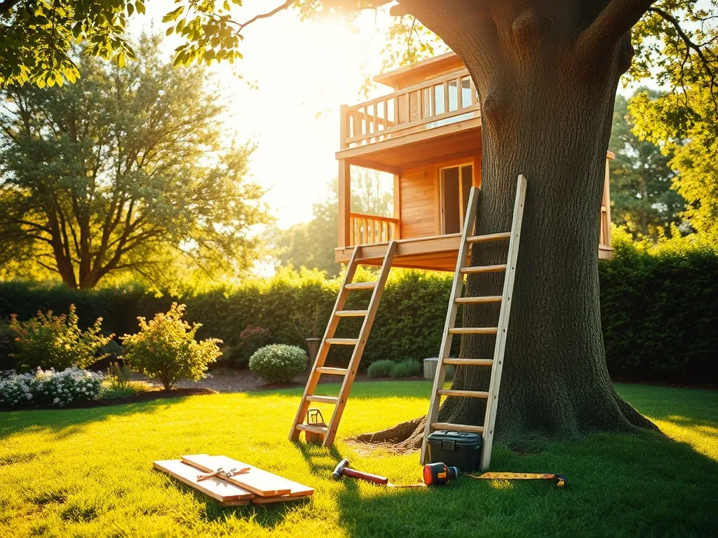 Jak zrobić dom na drzewie? Przewodnik krok po kroku