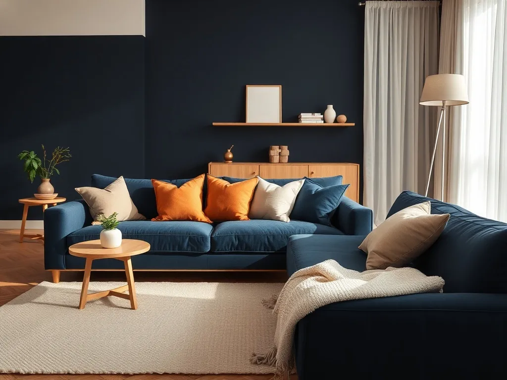 Z czym łączyć granat we wnętrzu? Oto najlepsze połączenia!