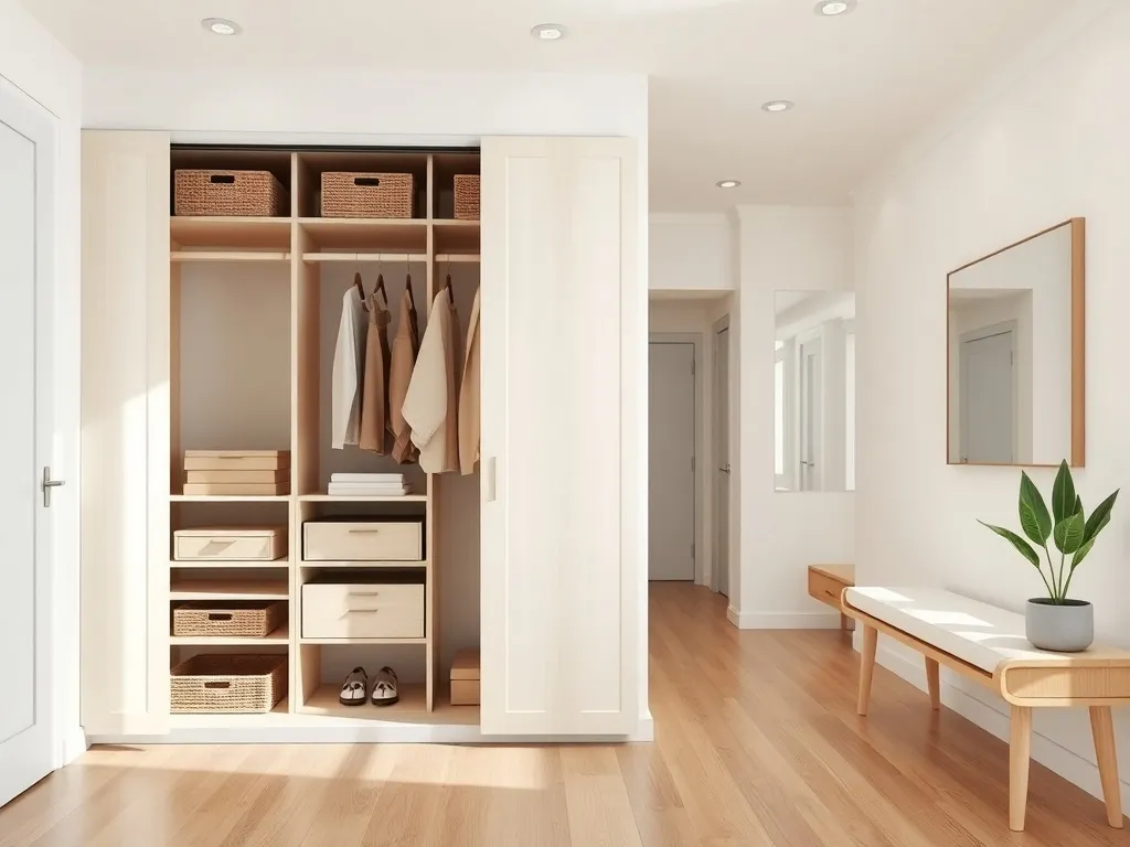 Jak zaprojektować wnętrze szafy w przedpokoju? Praktyczne porady