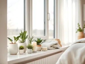 Jak ozdobić parapet w sypialni? Praktyczne i modne pomysły