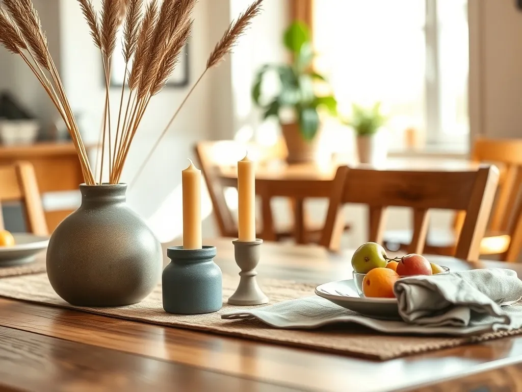 Co postawić na stół w jadalni? Pomysły i inspiracje